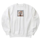 VOCALOID風な商品をのアニメ的な風景 Heavyweight Crew Neck Sweatshirt