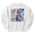 Sesilionの天空の女勇者 Heavyweight Crew Neck Sweatshirt