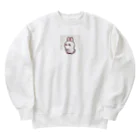 pekikoのうさぎの梅 Heavyweight Crew Neck Sweatshirt