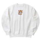 マッハSHOPのAI天風猫(怒1) Heavyweight Crew Neck Sweatshirt