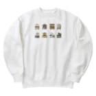 tomy1022のいろんな家集めました Heavyweight Crew Neck Sweatshirt