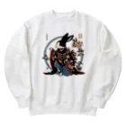 𝙍𝙖𝙗𝙗𝙞𝙩 𝙃𝙤𝙪𝙨𝙚の和服うさぎ Heavyweight Crew Neck Sweatshirt