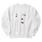 IHYLIの福笑い Heavyweight Crew Neck Sweatshirt