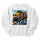 アニマルキャンバスのトレインフィッシュ Heavyweight Crew Neck Sweatshirt