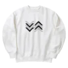 sennoaideaの高低 Heavyweight Crew Neck Sweatshirt