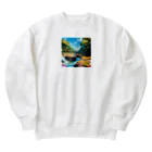 千裕アトリエ（いつもありがとう）の日本庭園 Heavyweight Crew Neck Sweatshirt