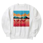 Crook-Aaronのぴくせるふらみんご Heavyweight Crew Neck Sweatshirt