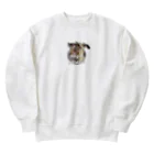 ころんと日和のフクロモモンガのここ＆める Heavyweight Crew Neck Sweatshirt