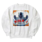 petitringo -プチリンゴ-の激おこシロクマ Heavyweight Crew Neck Sweatshirt