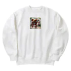 hoodie styleの生きるって大変 Heavyweight Crew Neck Sweatshirt