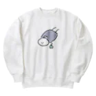 モゴモゴSHOPの起きれんのよ Heavyweight Crew Neck Sweatshirt