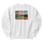 "Positive Thinking"のPositiveThinking Heavyweight Crew Neck Sweatshirt