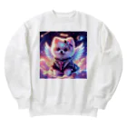 Pom-Dog'sのプリティーエンジェル　ポメラニアン Heavyweight Crew Neck Sweatshirt