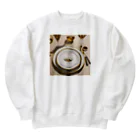 おしゃれなグッズ集の高級なレストラン風　オリジナルグッズ Heavyweight Crew Neck Sweatshirt