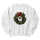 ac jungleのクリスマスリース Heavyweight Crew Neck Sweatshirt