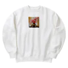 style2469の金運爆上げ風水画 Heavyweight Crew Neck Sweatshirt