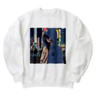 El Sol 85のパーカーフードの少女　池袋編 Heavyweight Crew Neck Sweatshirt