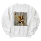 ぷるぷるのらっしゅ Heavyweight Crew Neck Sweatshirt