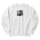 070-7412-0063の舞龍 Heavyweight Crew Neck Sweatshirt