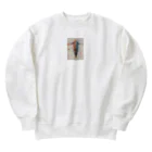 Nihon-Zeppinのうつわの増幅 Heavyweight Crew Neck Sweatshirt