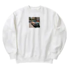 crayon2chanの車　映画 Heavyweight Crew Neck Sweatshirt