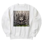 ROのBeginning of a nightmare 2 (Green) Heavyweight Crew Neck Sweatshirt