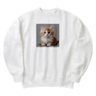 パイルドライバーのニャー Heavyweight Crew Neck Sweatshirt