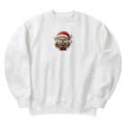 mitsu5872のサンタの陽気なクリスマスコレクション Heavyweight Crew Neck Sweatshirt