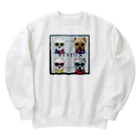 WESTIE_FILMSのwestieのグッツ作りました Heavyweight Crew Neck Sweatshirt