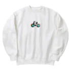 Tatsuya / 旅する16歳【自転車日本一周旅】のAround the world Heavyweight Crew Neck Sweatshirt