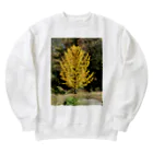 enjoy life shopの安曇野のイチョウの写真グッズ Heavyweight Crew Neck Sweatshirt