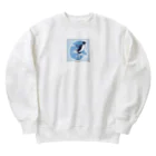 Emperor's FlightのFlying_penguin Heavyweight Crew Neck Sweatshirt