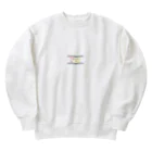 Man ANd I_OfficialのTe amo / テ アモ Heavyweight Crew Neck Sweatshirt