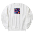 shigetomeのネオンナイト Heavyweight Crew Neck Sweatshirt