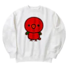 いんこ屋堂のショウジョウインコ Heavyweight Crew Neck Sweatshirt