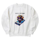 ビーナスキュートちゃんのミニサムライ、メガテック Heavyweight Crew Neck Sweatshirt