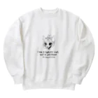 スフィンクスまにあの僕ニワトリじゃありません Heavyweight Crew Neck Sweatshirt