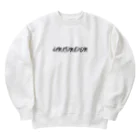 書道家スミノシンのことわざ　うんこんどん運根鈍（ローマ字） Heavyweight Crew Neck Sweatshirt