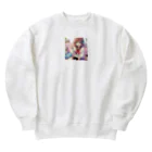 luckyTigerのゲーム女子 Heavyweight Crew Neck Sweatshirt