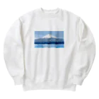 FredOBのピクセル富士 Heavyweight Crew Neck Sweatshirt