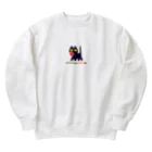 TM in SUZURIのクロネコトマちゃん Heavyweight Crew Neck Sweatshirt