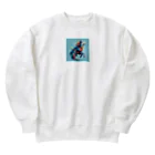 stone8のレインボーウルフ Heavyweight Crew Neck Sweatshirt