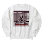 職人たちを応援したいの堅物大工職人 Heavyweight Crew Neck Sweatshirt