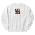 potemking777のいぬれんじゃー Heavyweight Crew Neck Sweatshirt