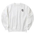 Black Taiyakikunのコーヒーチェリー Heavyweight Crew Neck Sweatshirt