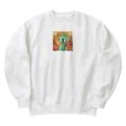 junji8000のかわいい創造のタツノオトシゴ Heavyweight Crew Neck Sweatshirt