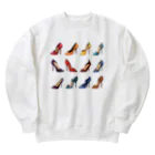 emizou_neoのハイヒール好き Heavyweight Crew Neck Sweatshirt