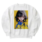 yanagi029のワイシャツ女子 Heavyweight Crew Neck Sweatshirt