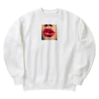 janbo-4の唇 Heavyweight Crew Neck Sweatshirt