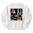 ごった煮　≪シフト制クリエイター集団≫の鎮座する金獅子 Heavyweight Crew Neck Sweatshirt